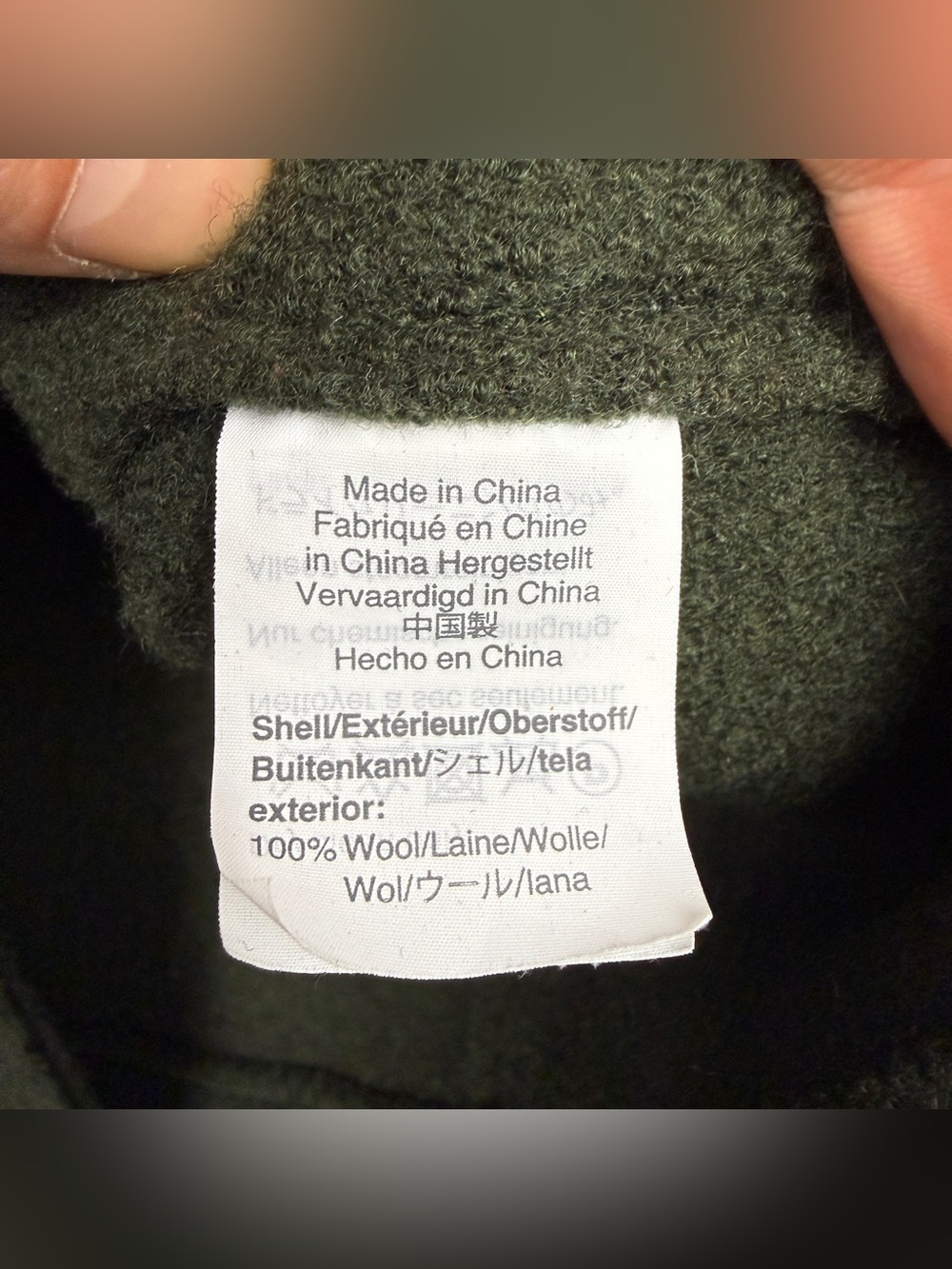 J Crew Italian Boiled Wool Two Button Double Breasted Daphne Coat - Picture 5 of 5